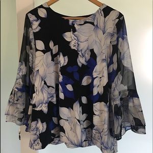 ALFANI floral blouse